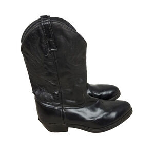 Vintage Laredo Boots Mens Sz 11 EW Black Gorpcore Western Ranch West 4240 Horse